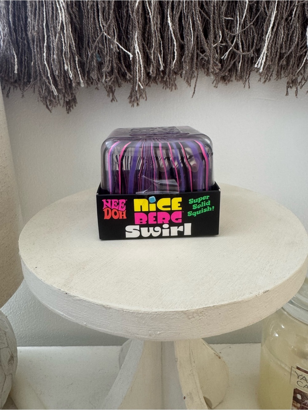 Needoh Niceburg Swirl- Black, Purple & Pink